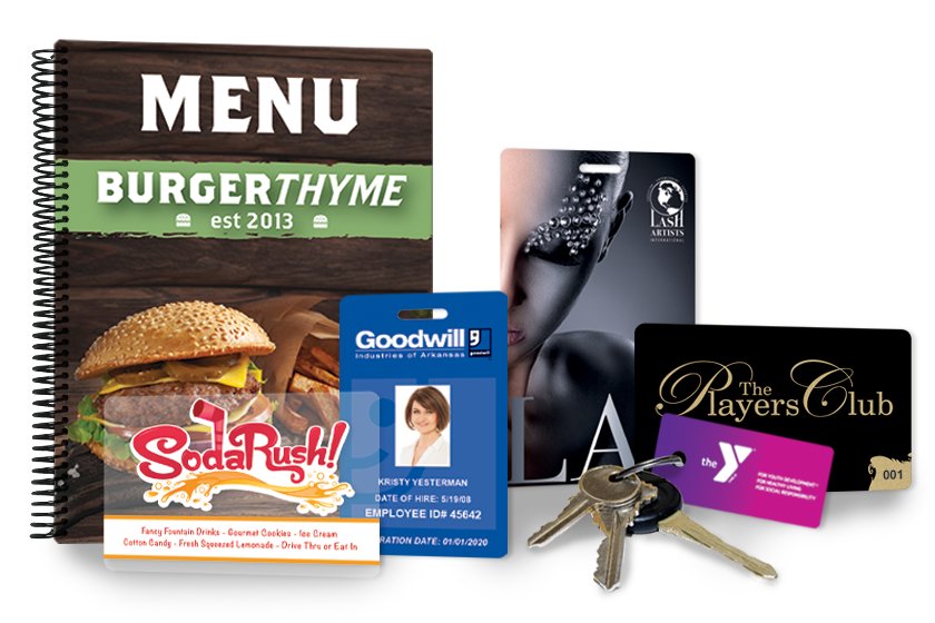 Gift cards, key tags, and other tools for Capital POS