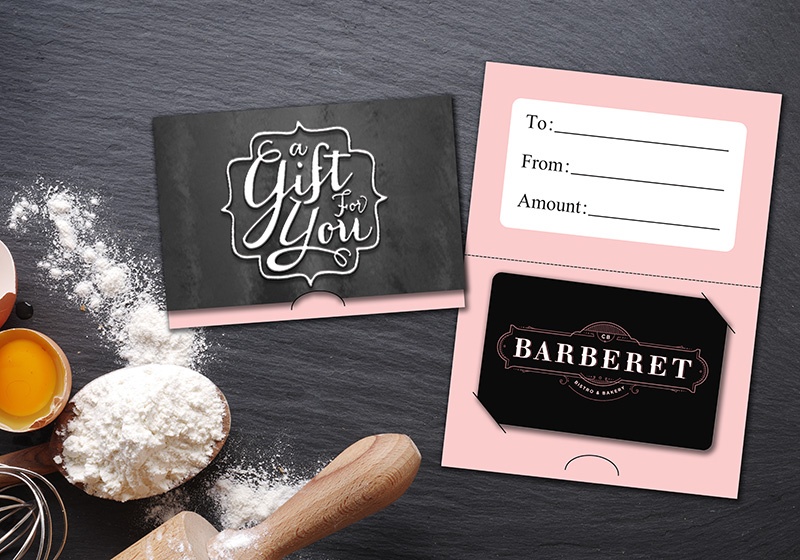A Gift For You - Elegant Chalkboard Pale Pink
