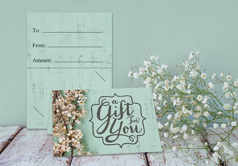 A Gift For You - White Flowers