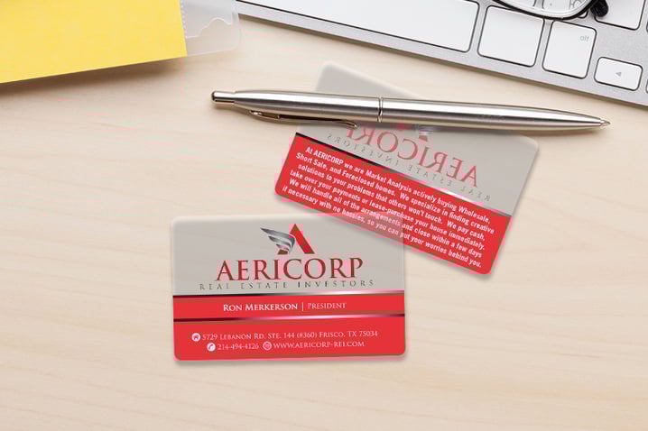 Unique Real Estate Business Card