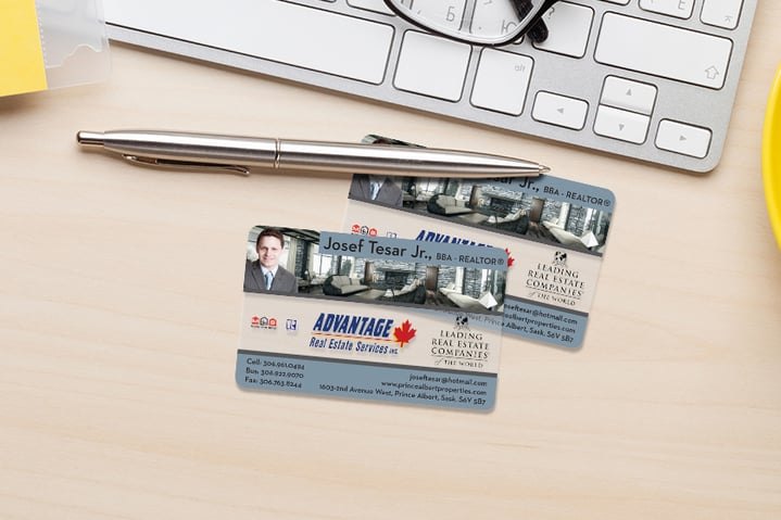 Clear Business Card