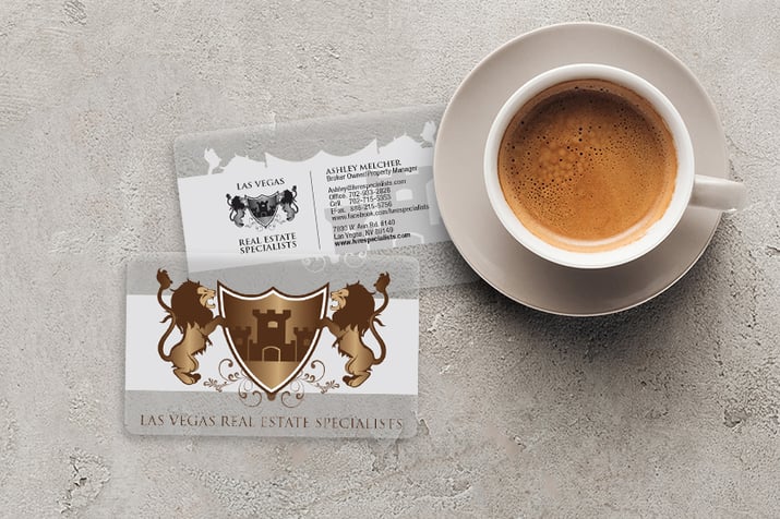 Transparent Business Cards