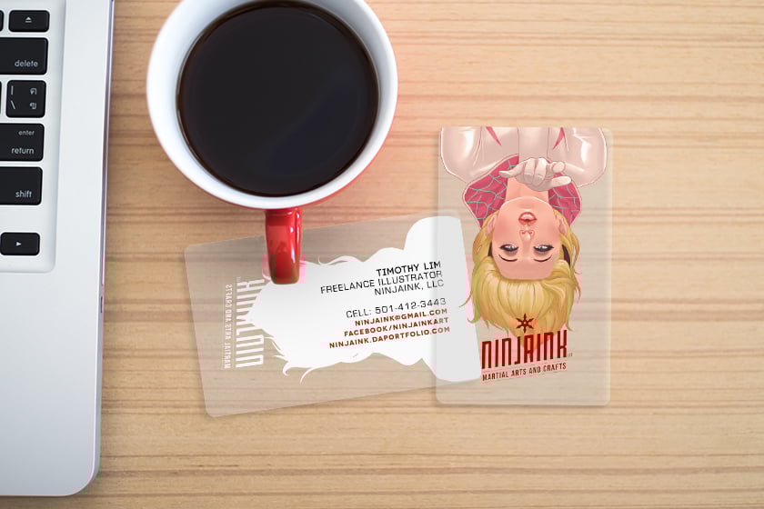 Graphic Designer Business Cards Example from Timothy Lim