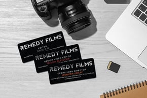 Rounded Business Cards