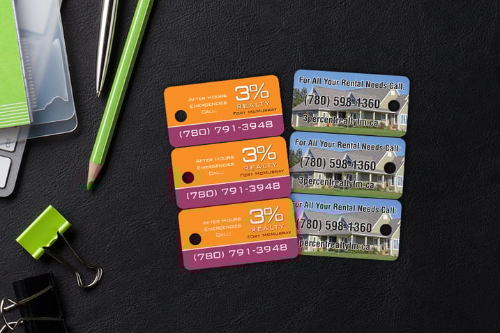 Custom Printed Key Tags