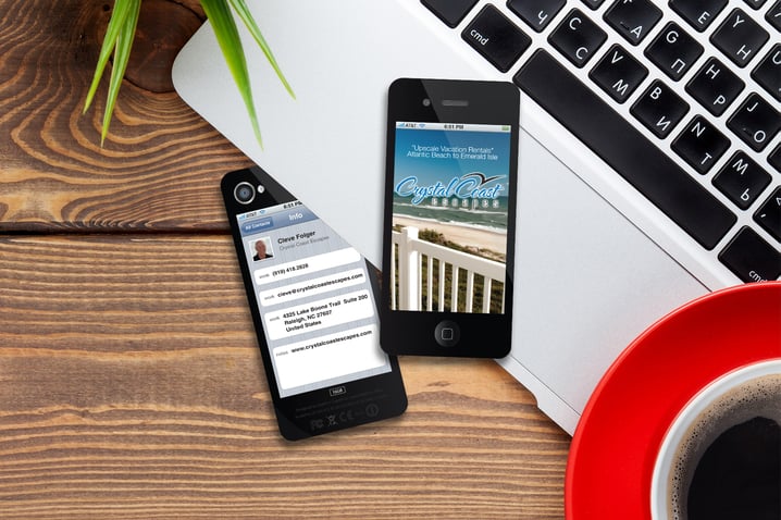 iPhone Business Card