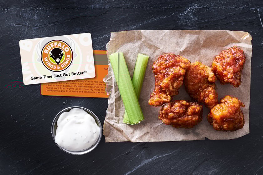 Great gift card design for a restaurant and bar