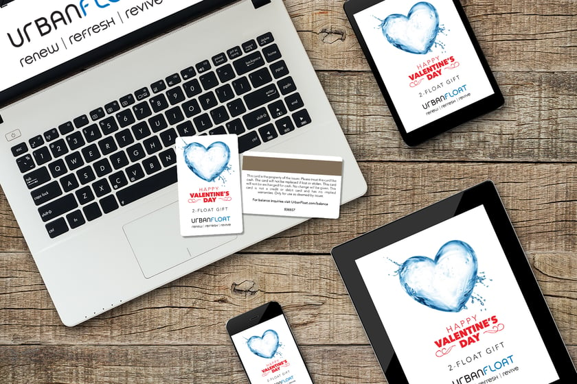 Valentine's Day Marketing with Promo Cards and Internet