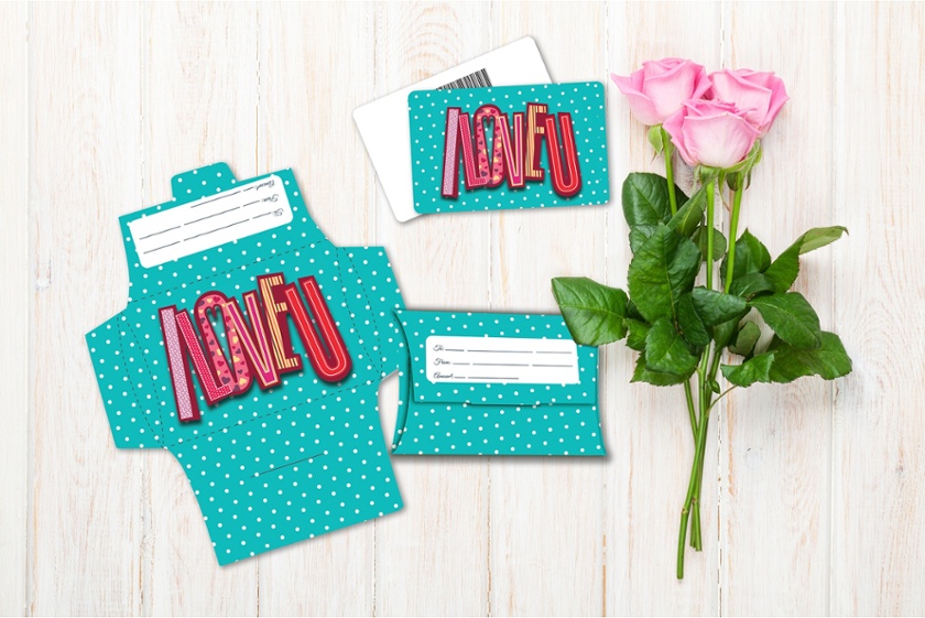 Valentine's - I Love You Polka Dots