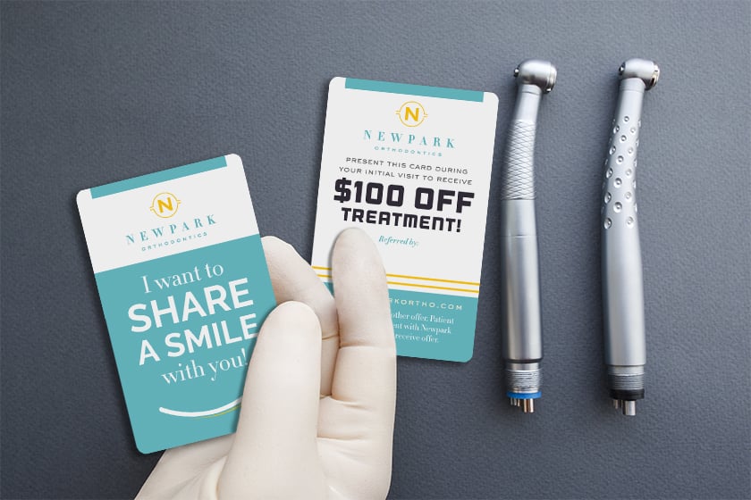 Boost your dental marketing with referral cards