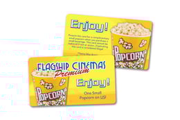 Movie Theater Promo Card Design