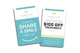 Dental Promo Card Design