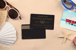 Customer Rewards Cards with Embossing