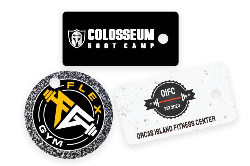 Custom Membership Key Tag For Gyms 