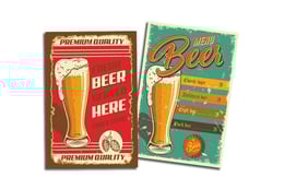 Brewery table tents