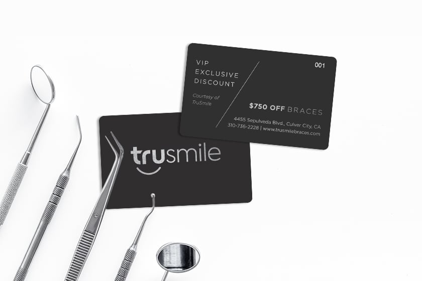 TruSmile Orthodontics service and discount card