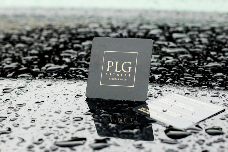 PLG Estates Business Card