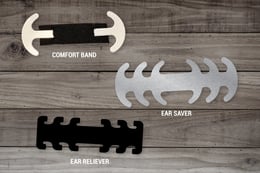 Ear guards for face masks
