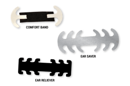 Ear guards available in different styles