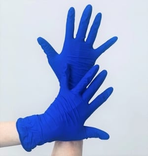 Medical gloves don't work well with touch screens