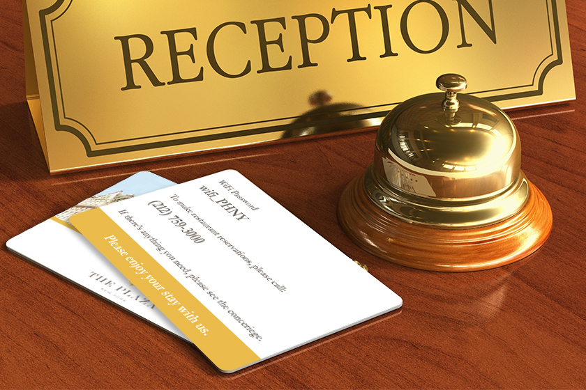 hotel room card access system