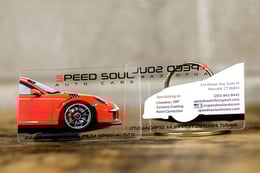 Business card design that is awe inspiring and clear
