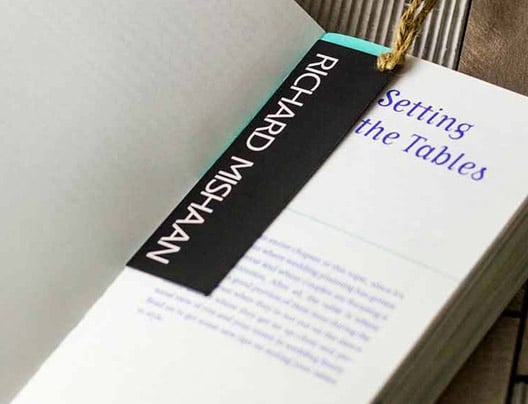 Example of Custom Bookmark by PlasticPrinters.com