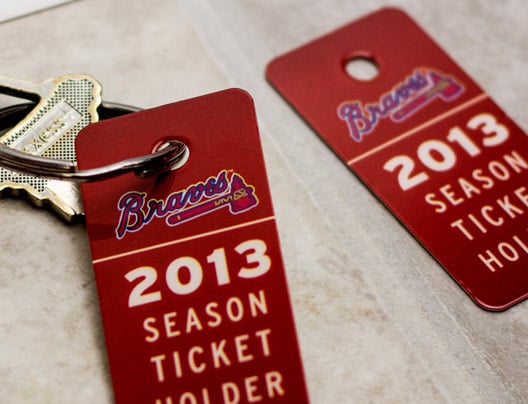 Example of Key Tag Combo Cards by PlasticPrinters.com