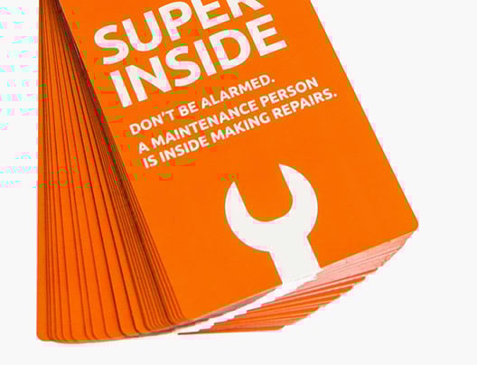 Custom Plastic Door Hangers Plastic Printers Inc