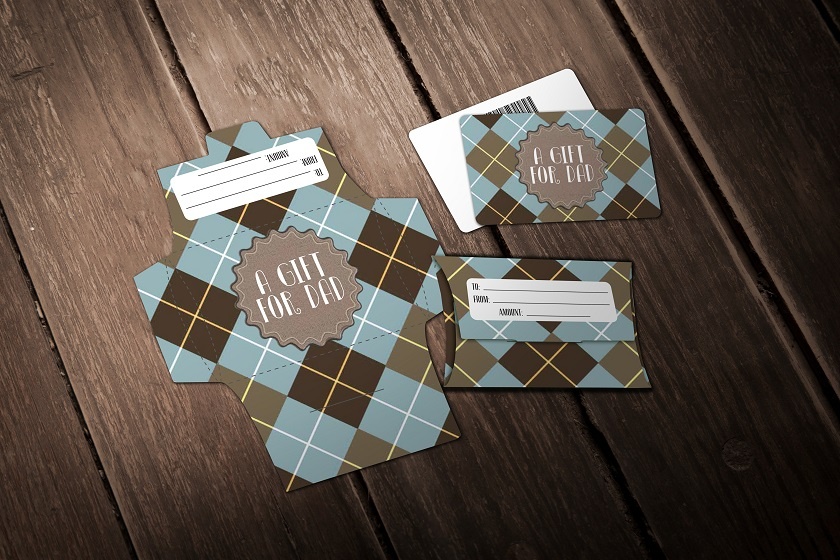 Father's Day - A Gift For Dad Plaid