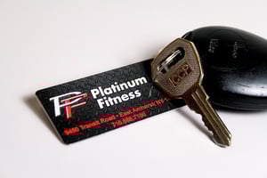Platinum Fitness Gym Key Tags