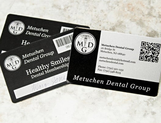 Example of medical marketing cards
