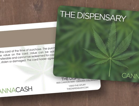 Example of medical marijuana card for The Dispensary