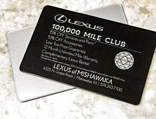 Custom VIP Cards and Customer Cards | Plastic Printers, Inc.