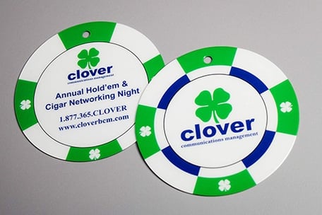 Round Custom Shape Cards