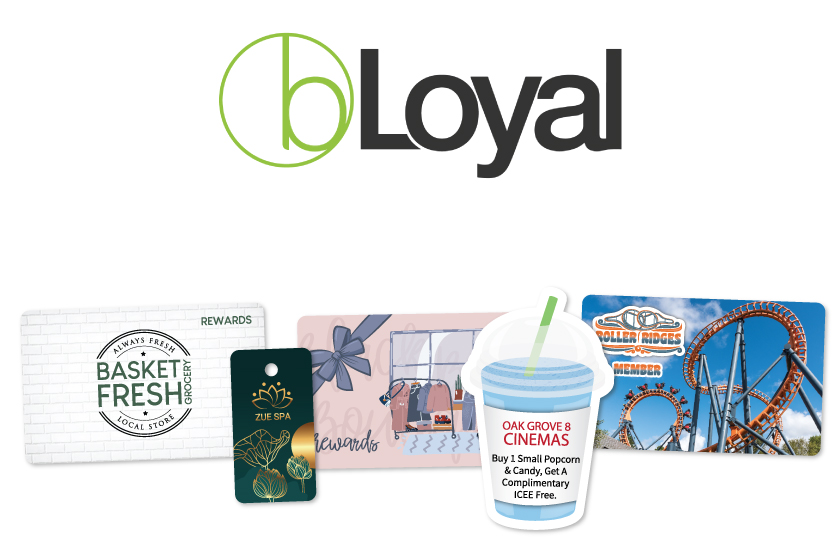 bLoyal POS Custom Loyalty Cards and Other Products