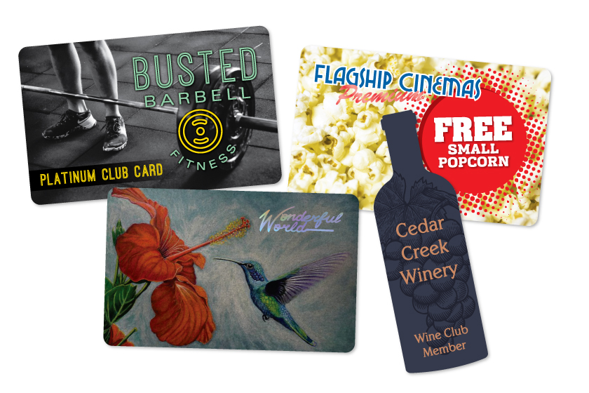 bLoyal Custom Loyalty Cards with Custom Shapes