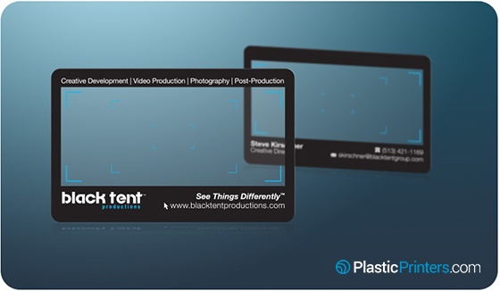 Clear Viewfinder Photographer Business Card
