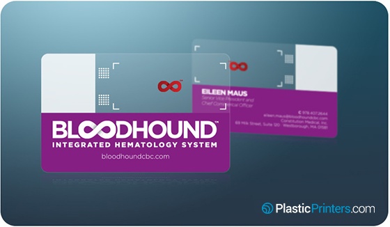 Clear Medical Business Cards