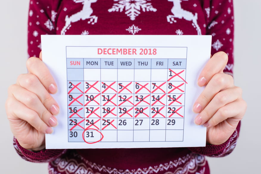 Run your holiday marketing until the end of December