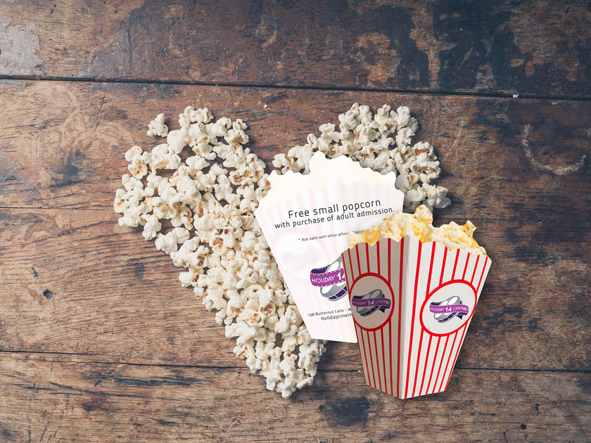 Promo cards for your Movie Theatre