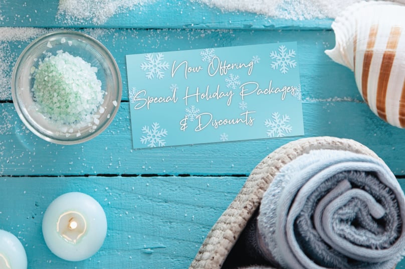 Offer holiday packages and discounts to boost your spa marketing