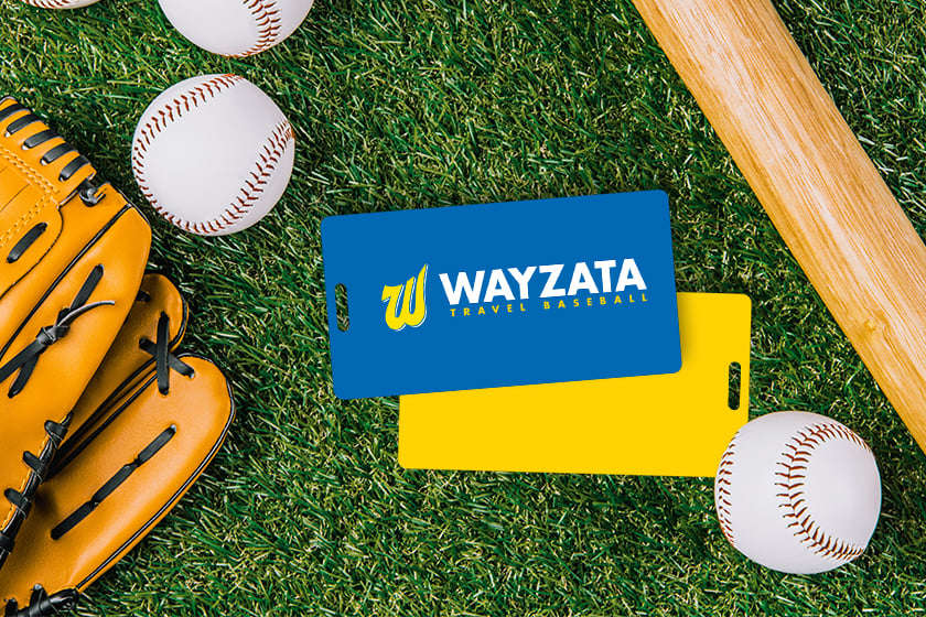 luggage tag card