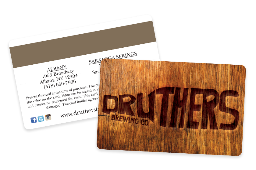 Brewery Gift Cards for Druthers Brewing Company