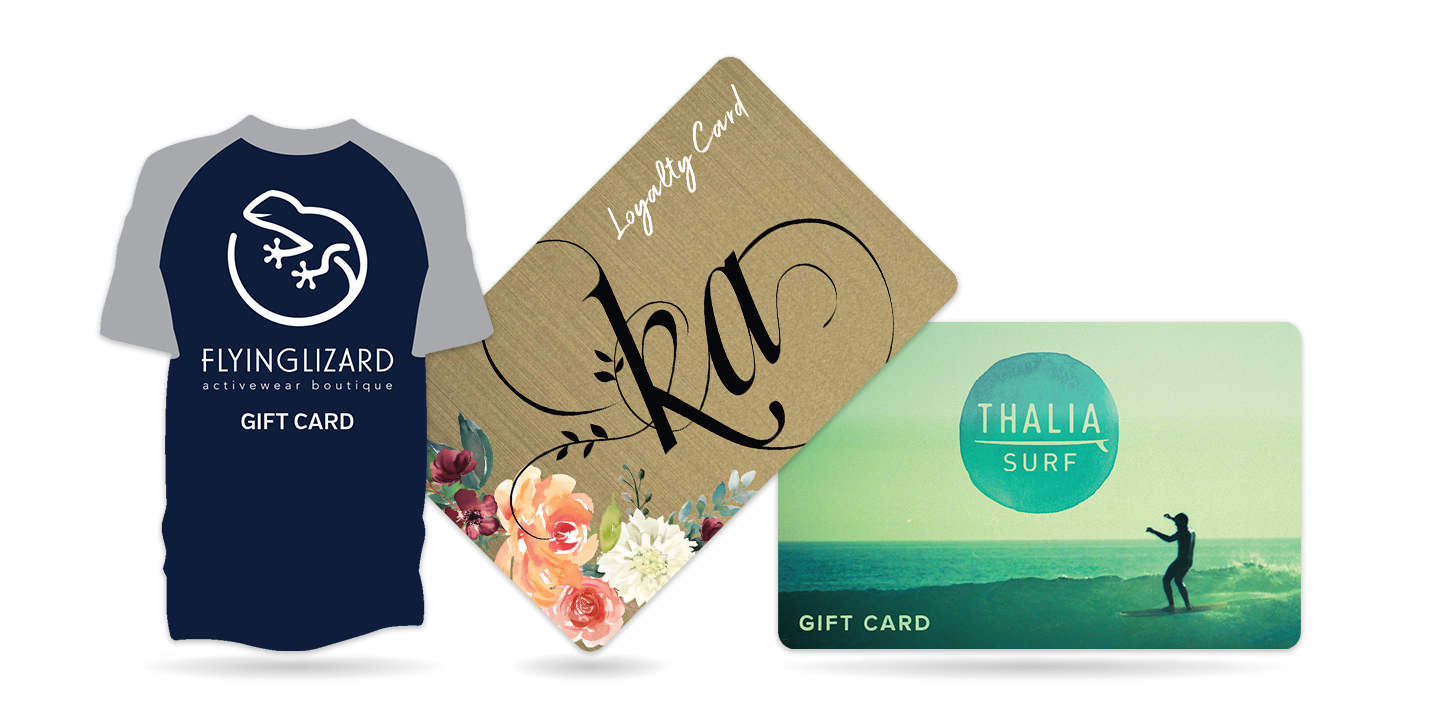 Retail Gift Cards and Store Loyalty Cards