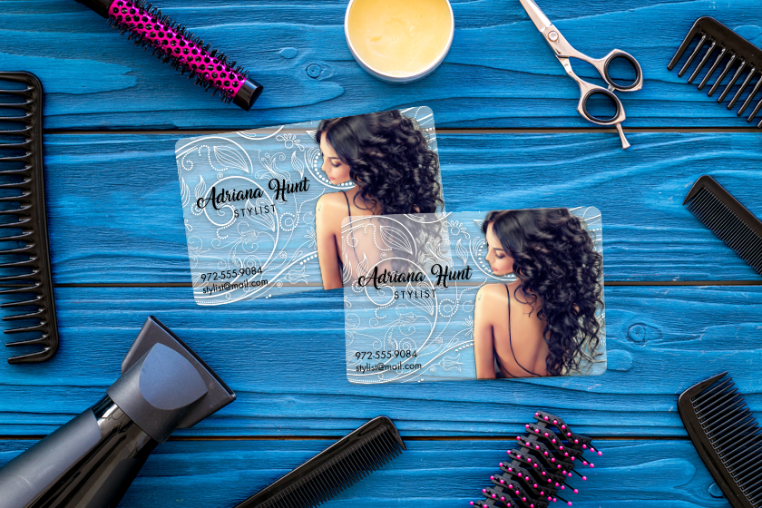 Salon Business Cards for Bridal Marketing