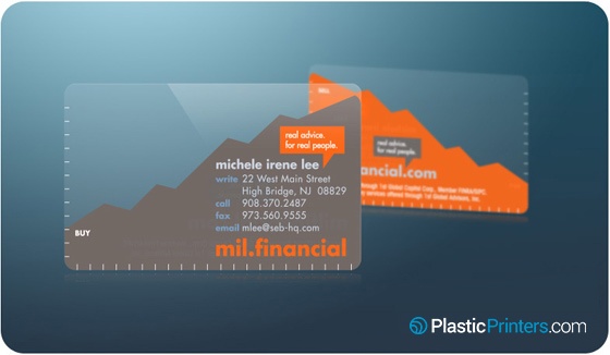 Financial Consultant Business Card