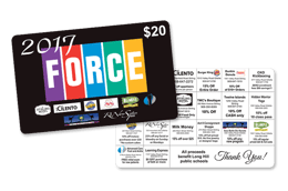 Custom School Discount Fundraiser Card