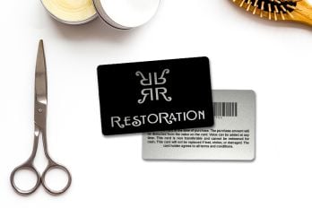 custom salon gift cards