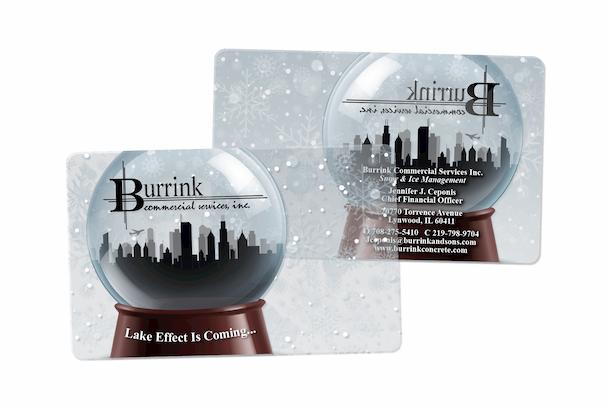 Clear Plastic Business Cards - Free Ground Shipping to U.S. Mainland